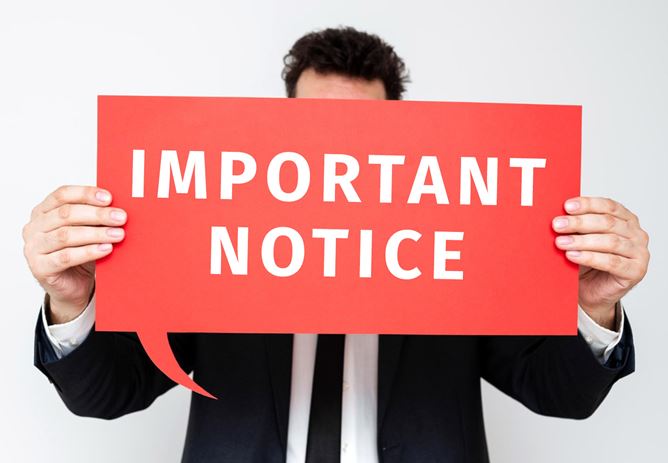 Important Notice: Online Banking